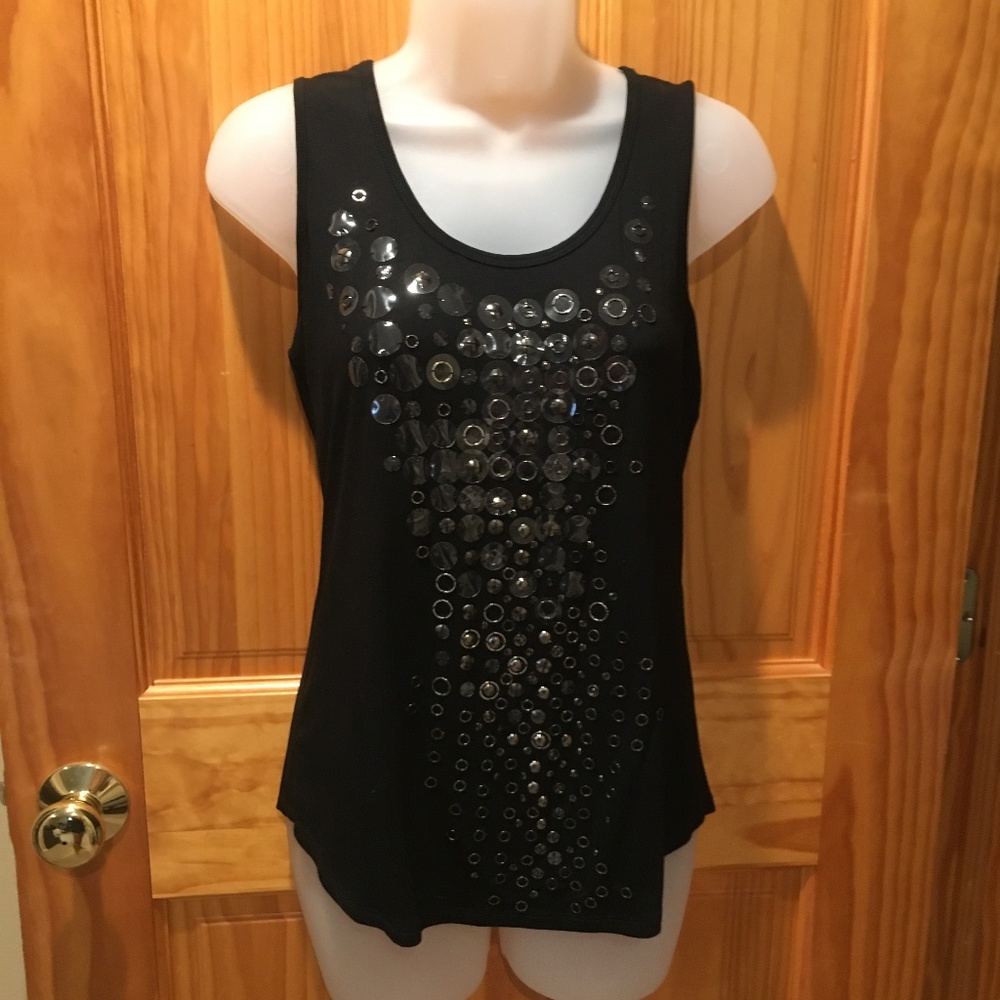 Vince Camuto Embellished Top